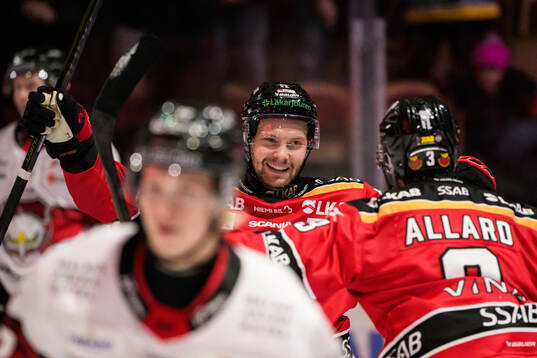 Luleås Einar Emanuelsson jublar