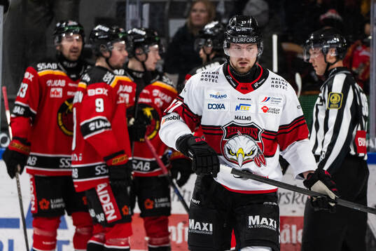 Malmö Redhawks Johan Ivarsson deppar