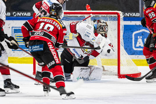 Luleås Einar Emanuelsson gör 3-1 bakom Malmö Redhawks