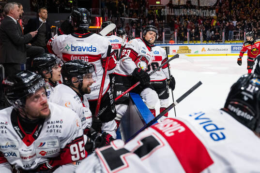 Malmö Redhawks Christoffer Forsberg deppar