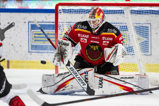 Luleås målvakt Matteus Ward