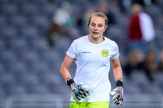 Goalkeeper Anna Tamminen of Hammarby