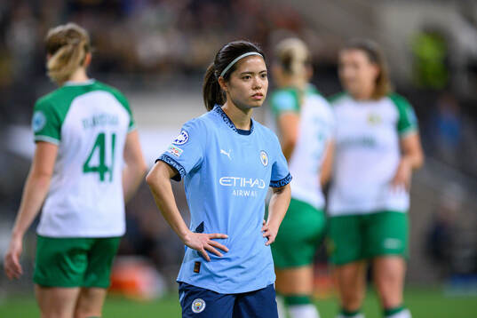 Yui Hasegawa of Manchester City