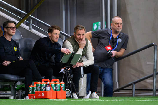 Head coach Martin Sjögren of Hammarby