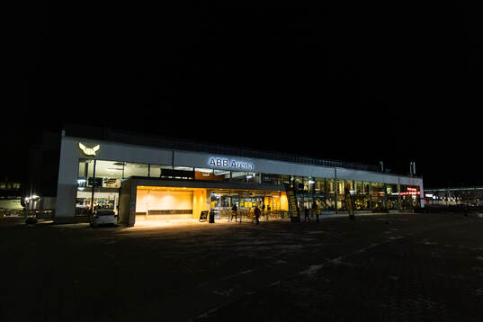 Vy över ABB Arena