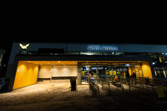 Vy över ABB Arena