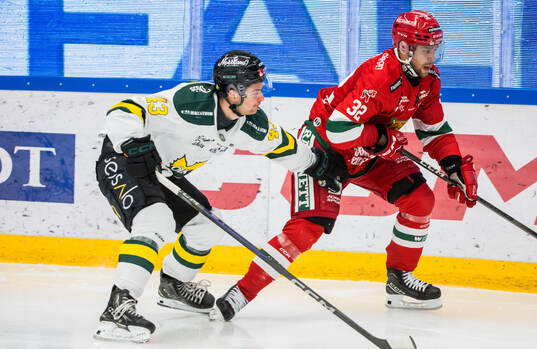 Östersunds Carl Skärström och Moras Markus Modigs
