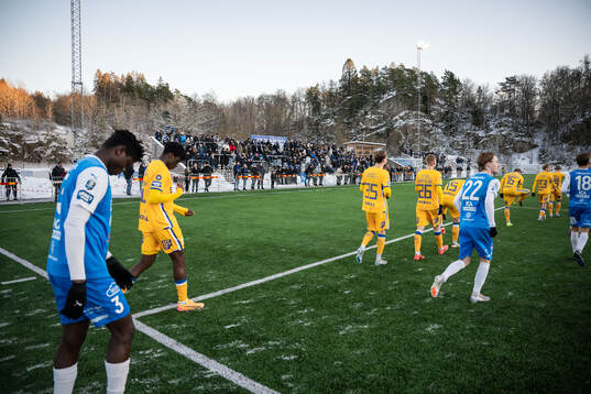 IFK Göteborgs och Oddevolds spelare