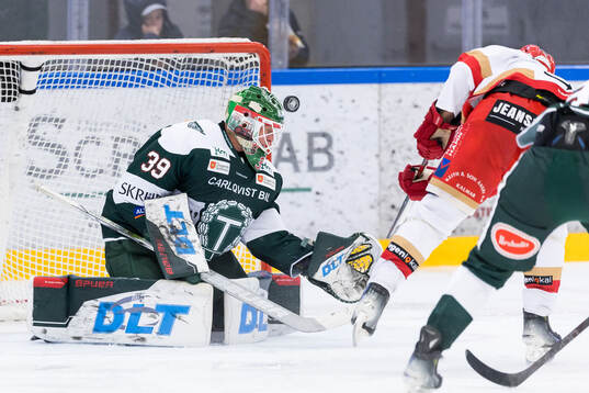 Tingsryds Emil Cederlund och Kalmars Gabriel Olsson