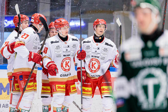 Kalmars Hugo Pettersson jublar
