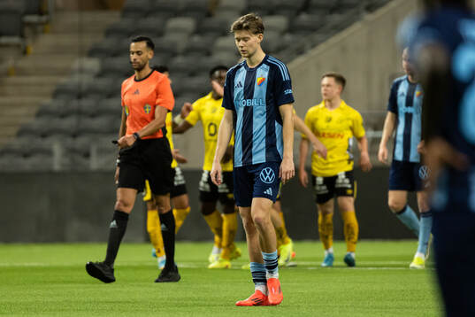Djurgårdens Patric Åslund deppar
