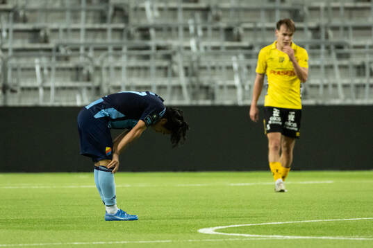 Djurgårdens Keita Kosugi deppar