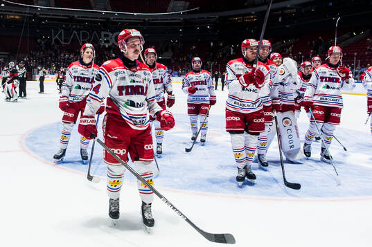 Timrås Jonathan Dahlén jublar