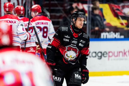 Malmö Redhawks Jakub Galvas deppar
