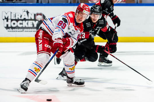 Timrås Oliver Kapanen och Malmö Redhawks Christoffer