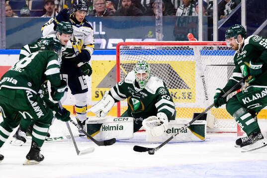 Färjestads målvakt Maxime Lagacé