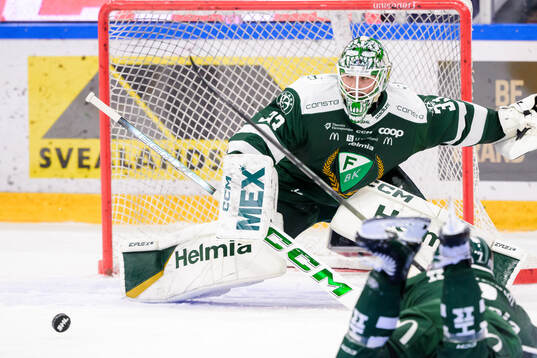 Färjestads målvakt Maxime Lagacé