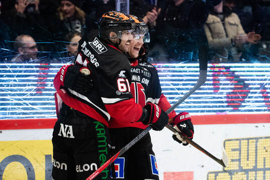 Örebros Ludvig Larsson jublar