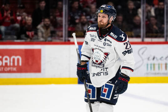 Linköpings Robin Kovacs deppar