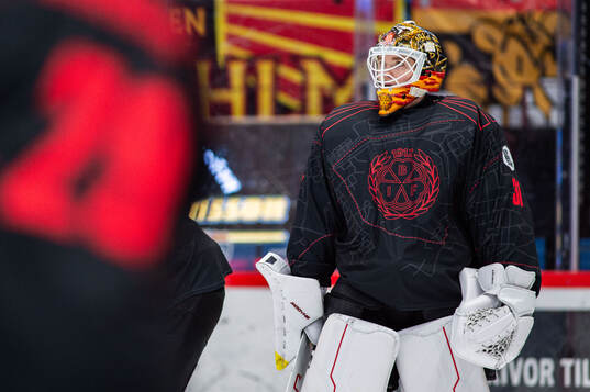 Brynäs målvakt Erik Källgren