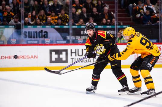Brynäs Greg Scott och Skellefteås Rickard Hugg