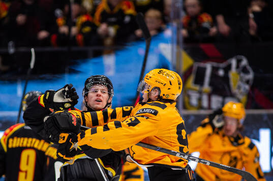 Brynäs Linus Ölund mot Skellefteås Rickard Hugg