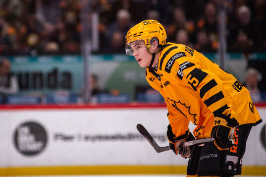 Skellefteås Axel Sandin Pellikka deppar