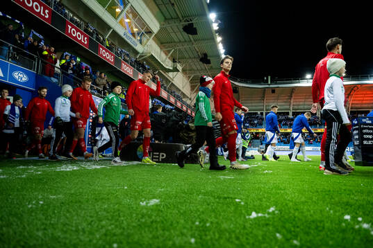 Emil Kornvig and Felix Horn Myhre of Brann