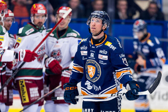 Växjös Dylan McLaughlin deppar