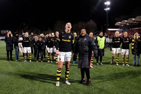 AIKs Jennie Nordin jublar