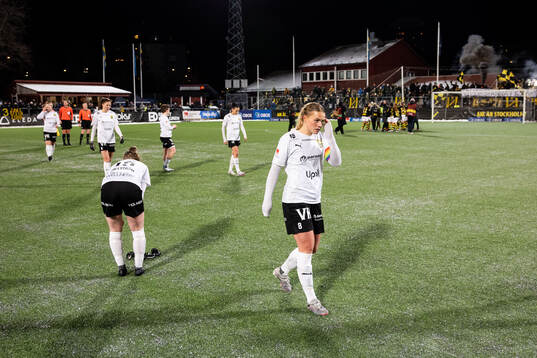 Umeås Alexandra Sandström deppar