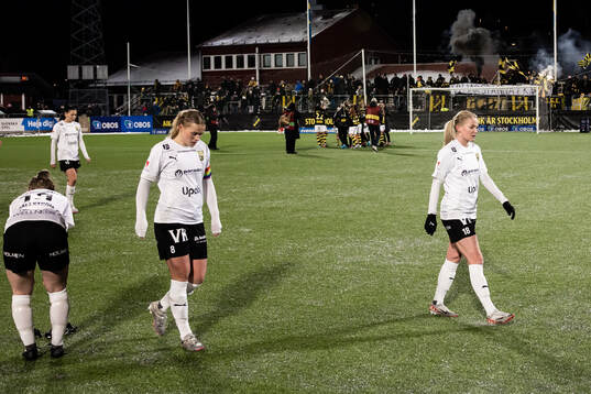 Umeås spelare deppar