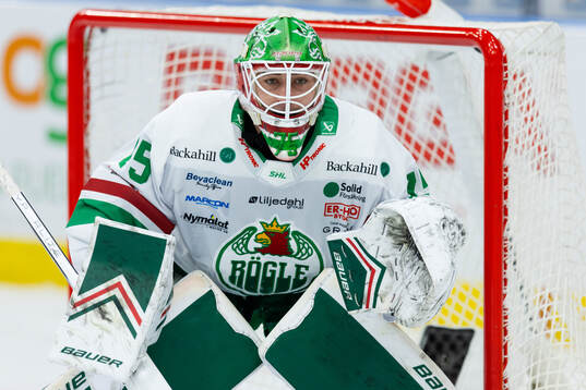 Rögles målvakt Arvid Holm