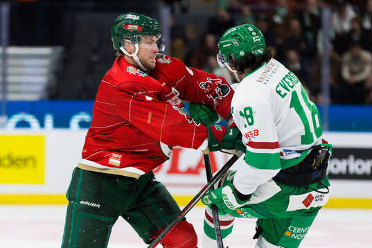 Frölundas Christian Folin och Rögles Dennis Everberg