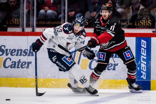 Linköpings Adam Hofbauer och Örebros Kalle Kossila