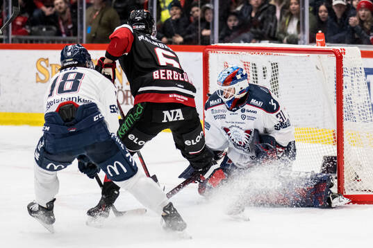 Örebros Filip Berglund och Linköpings Remi Elie och