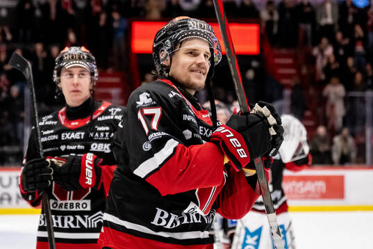 Örebros William Wikman jublar