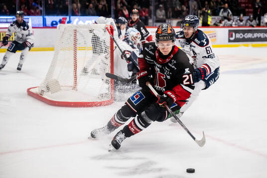 Örebros Patrik Puistola och Linköpings Markus Ljungh
