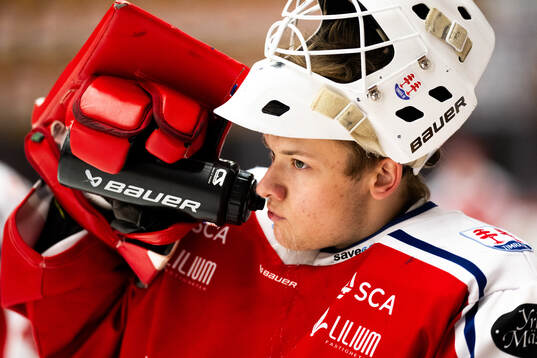 Timrås målvakt Max Larsson