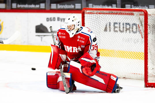 Timrås målvakt Max Larsson
