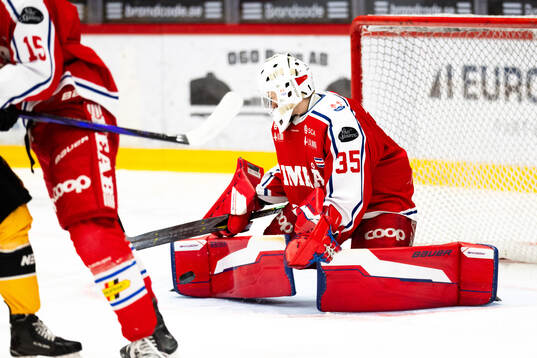 Timrås målvakt Max Larsson