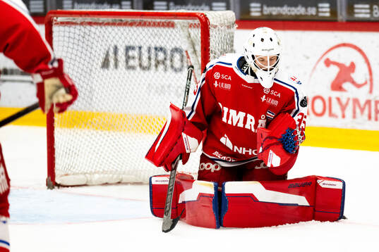 Timrås målvakt Max Larsson