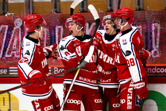 Timrås William Lindgren och Vincent Gellar och Linus