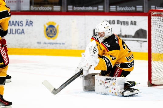 Luleås målvakt Melvin Öman Eriksson