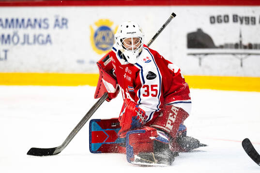 Timrås målvakt Max Larsson