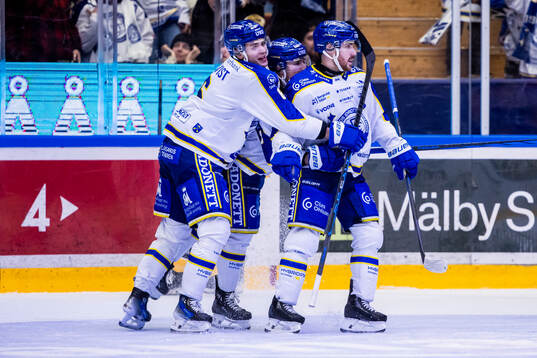 Leksands Matt Caito jubel