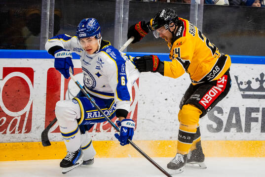 Leksands Alexander Lundqvist och Luleås Brendan Shinnimin