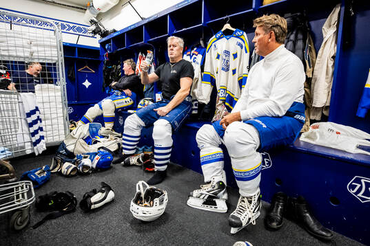 Leksands Sigge Svensson och Sivert Andersson