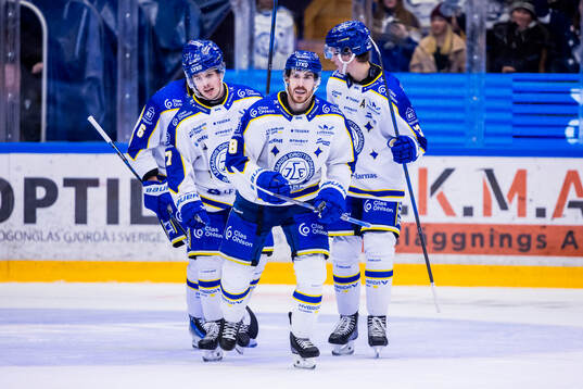 Leksands Matt Caito jubel