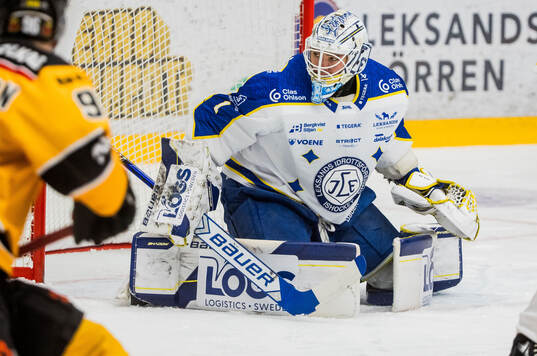 Leksands målvakt Marcus Gidlöf